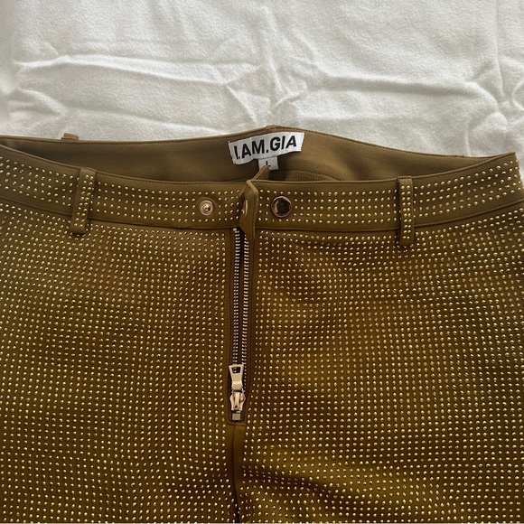 Gold stud pants - Picture 3 of 6